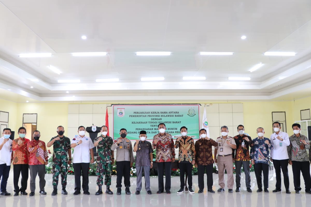 Pemprov-Kejati Sulbar Bangun Kerja Sama, Ali Baal: Pengambilan Kebijakan Membutuhkan Peran Kejaksaan agar Tidak Menyalahi Aturan